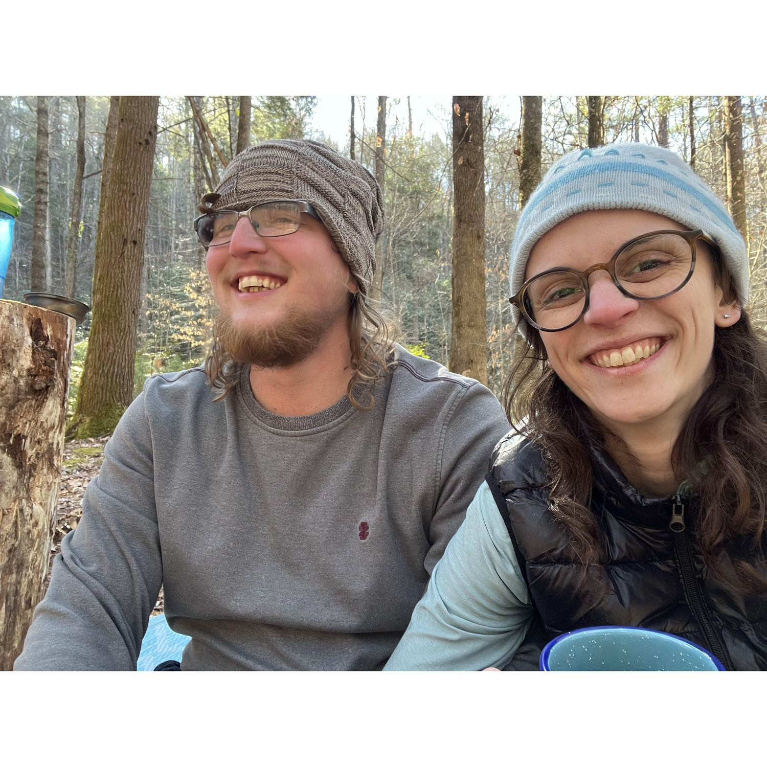 Camping, spring 2025