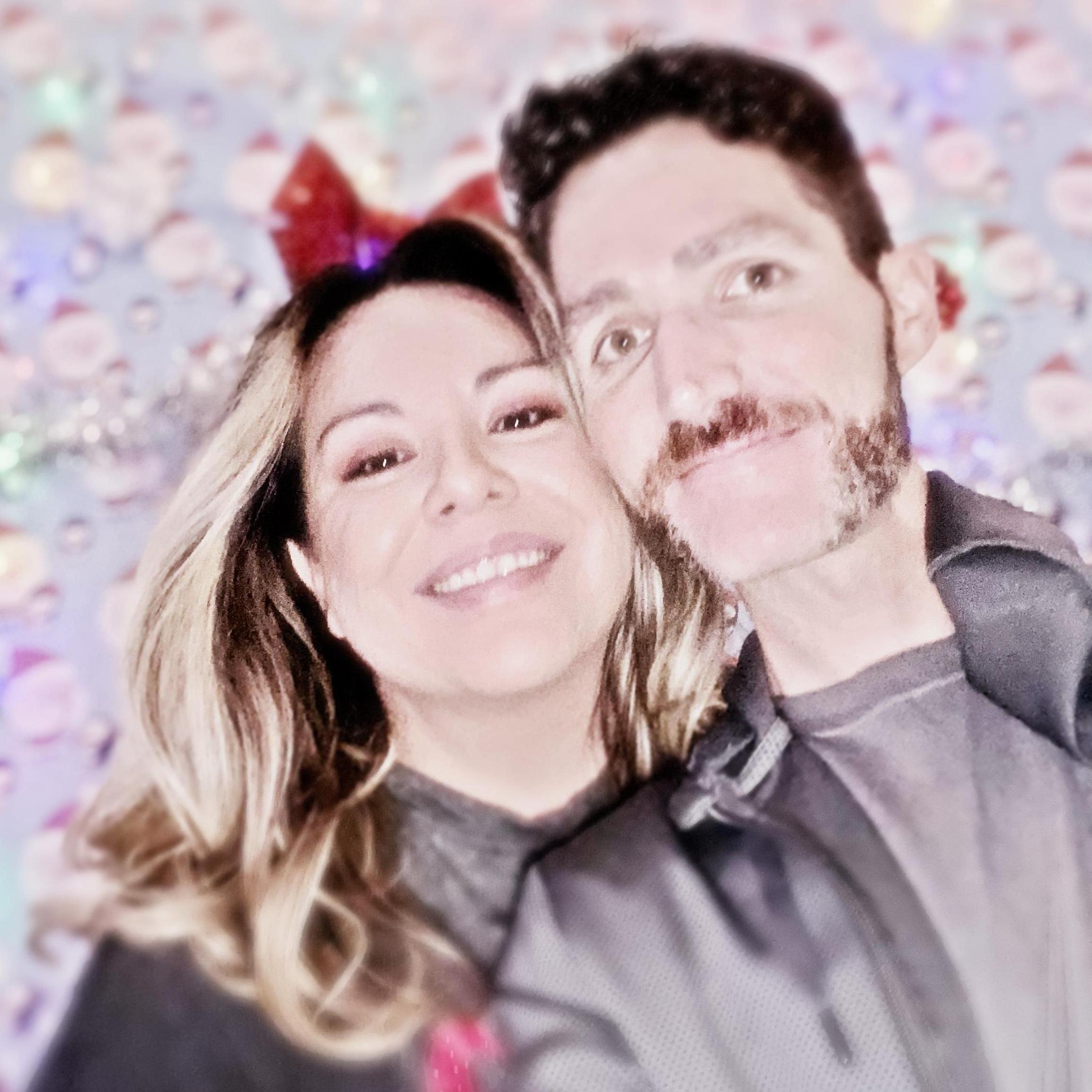 Best Gift Ever: each other. Here's Andrea, post-covid, Christmas (Eve) 2020.