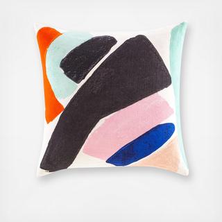 Yorkville Abstract Art Pillow