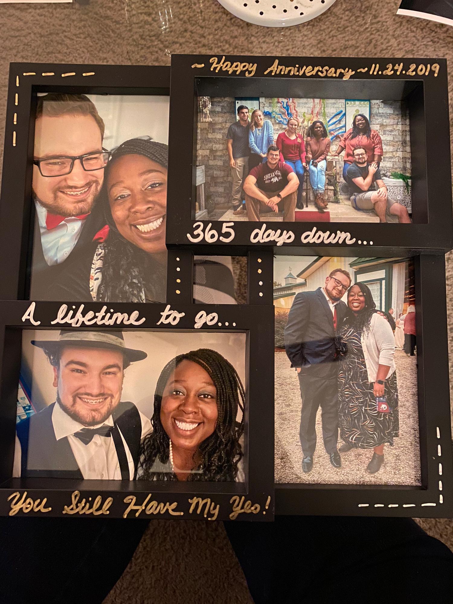 One year of dating... a lifetime to go