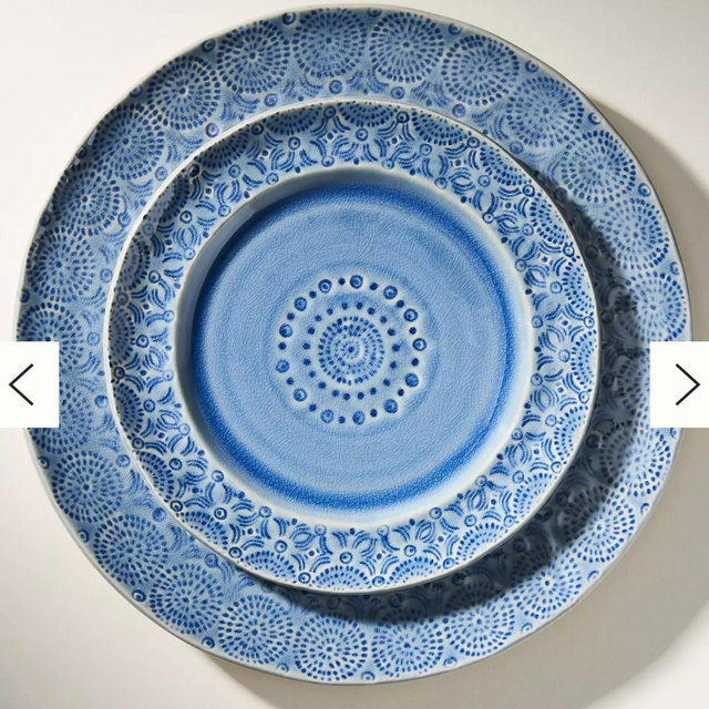 - Wedgewood Blue, Standard, Set Of 4