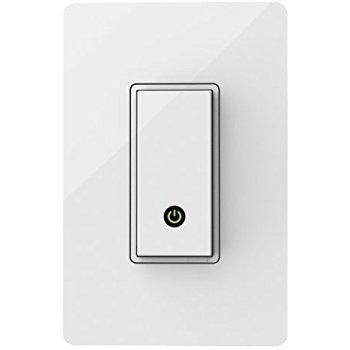 Wemo Light Switch, Wi-Fi enabled, Works with Amazon Alexa