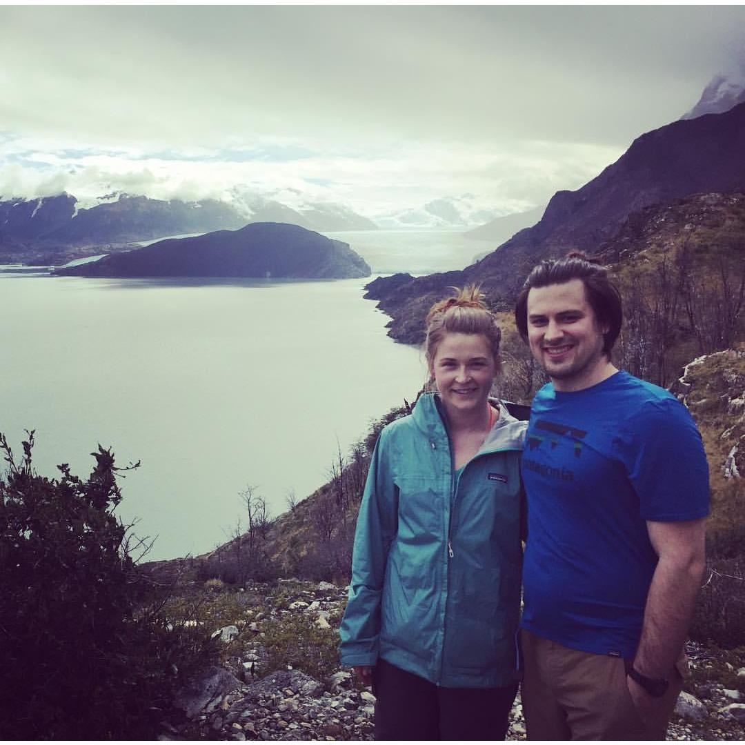 One of the few pictures we got in Patagonia, where it rained nonstop and Steve's phone was stolen.