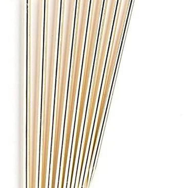 PuTwo Stainless Steel Metal Martini Picks, 4" Pack of 8 in Gold