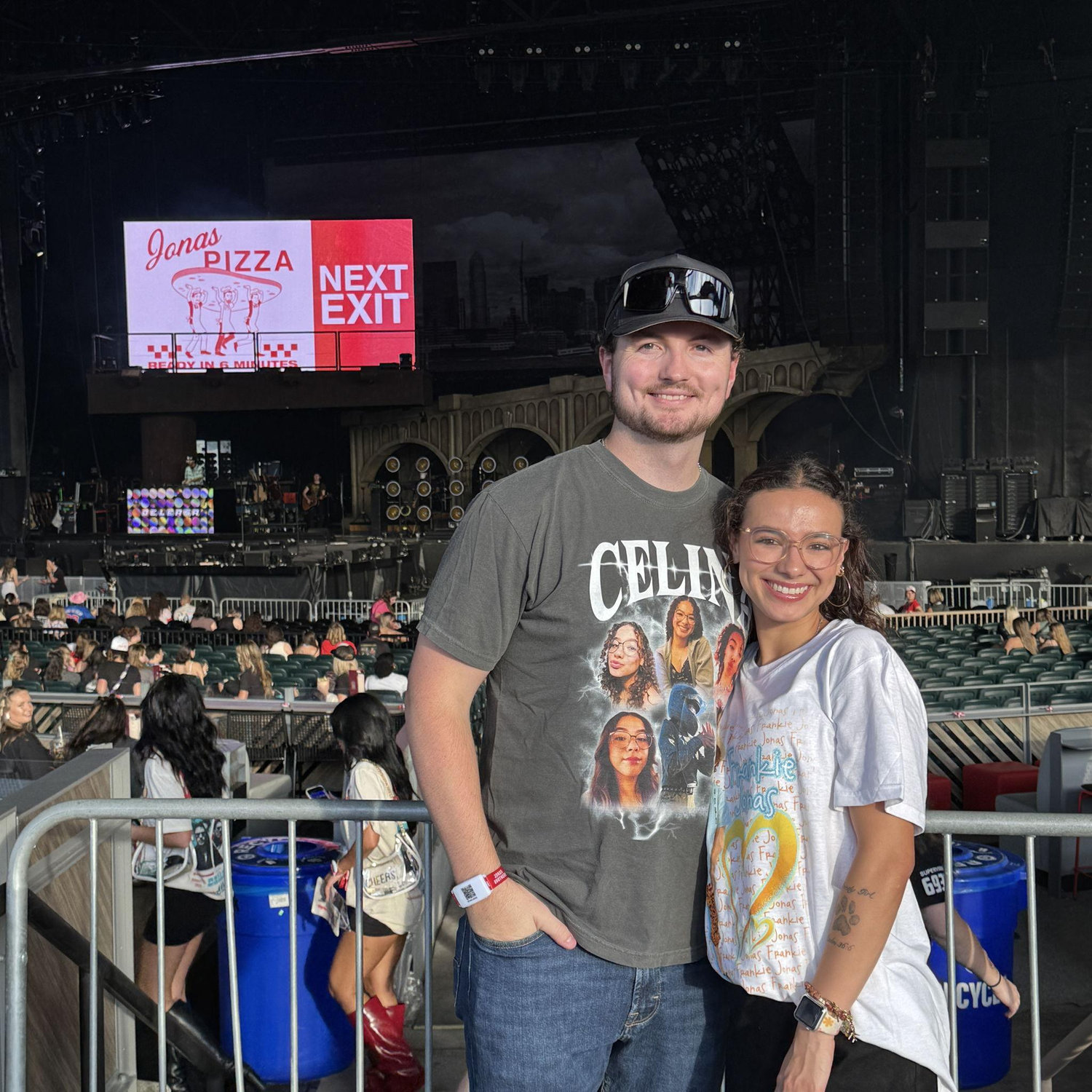 Conners first Jonas Brothers concert in TX 8/31/2025
