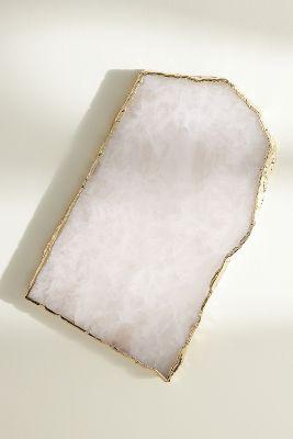 Gilded Agate Cheese Board