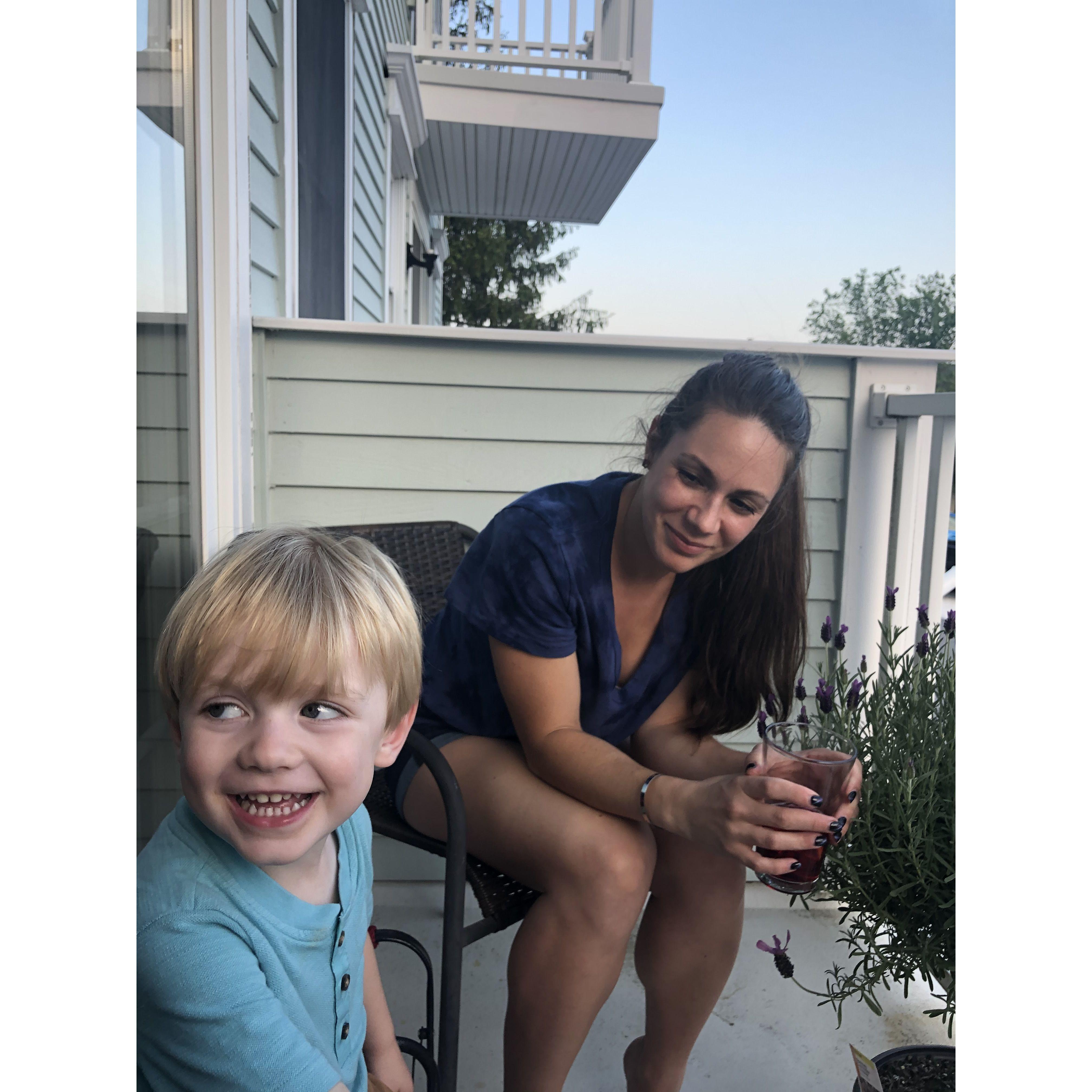 Summertime happiness
