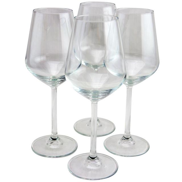Pasabahce Allegra 4 Piece 16.5 Ounce Red Wine Glass Set