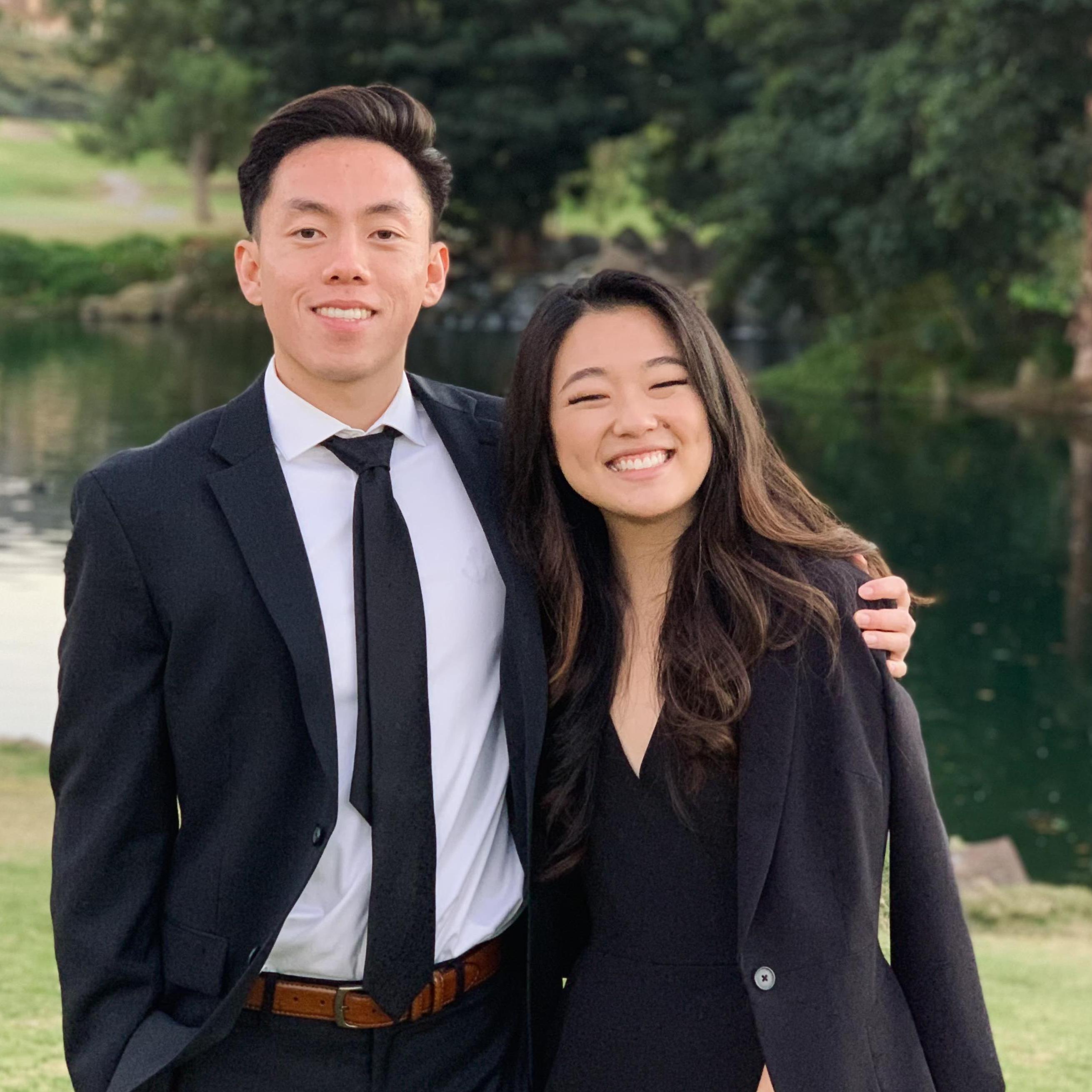 Our first wedding together where he didn't accidentally wear his father's suit! So proud of him and his growth.