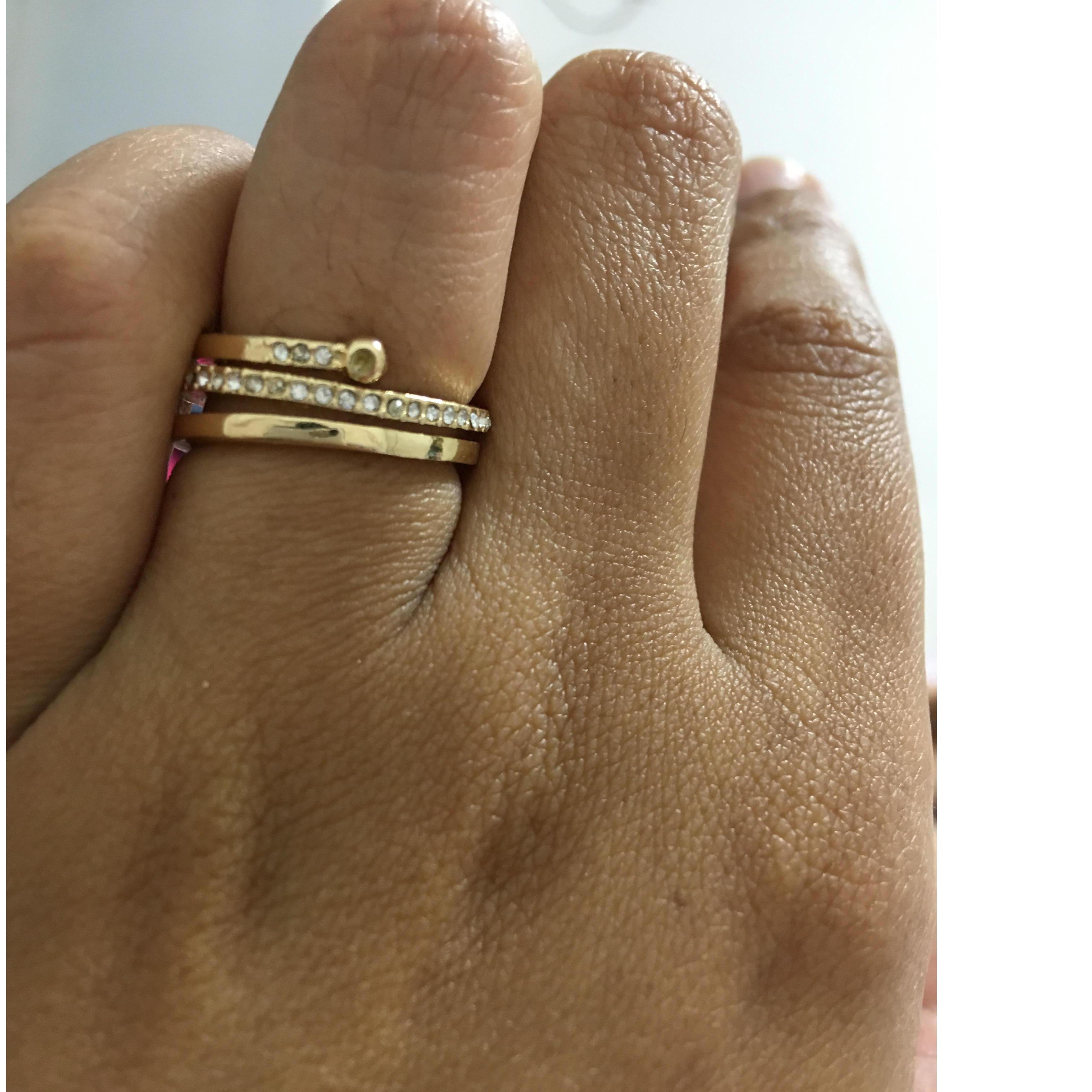 Receiving my ring for the first time after Dean's online proposal! 💕(Story will be shared at the Reception!)😁