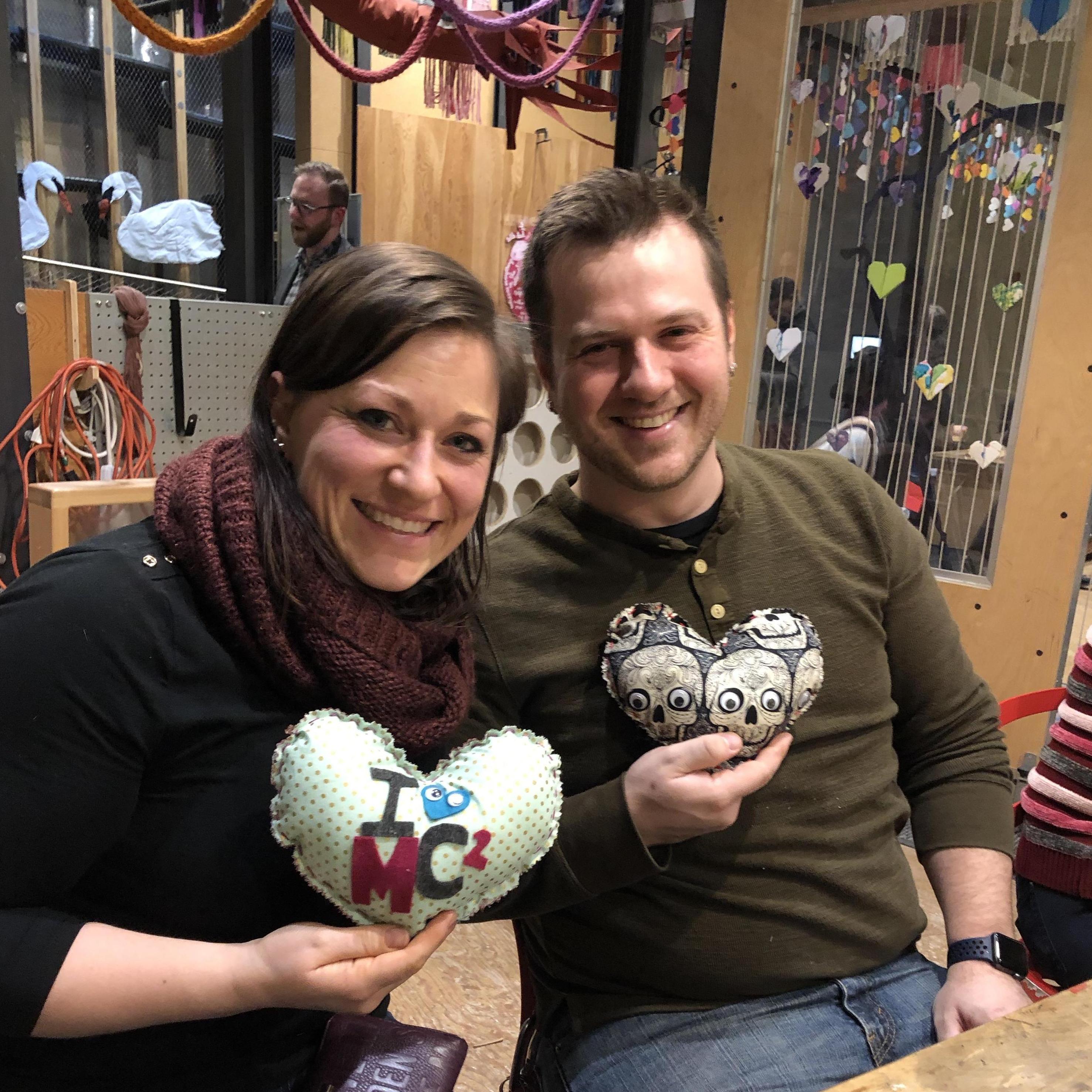 First valentines day together; knowing we wanted to spend the rest of them together too