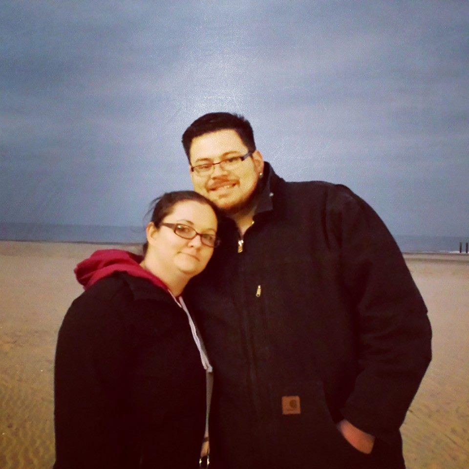 Atlantic City, on the beach, December 2014