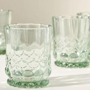 Savannah Juice Glasses, Set of 4 Color: Sage