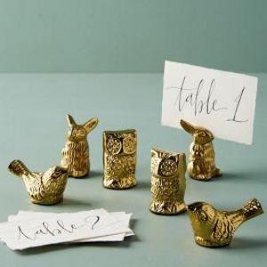 Animal Placecard Holders, Set of 6