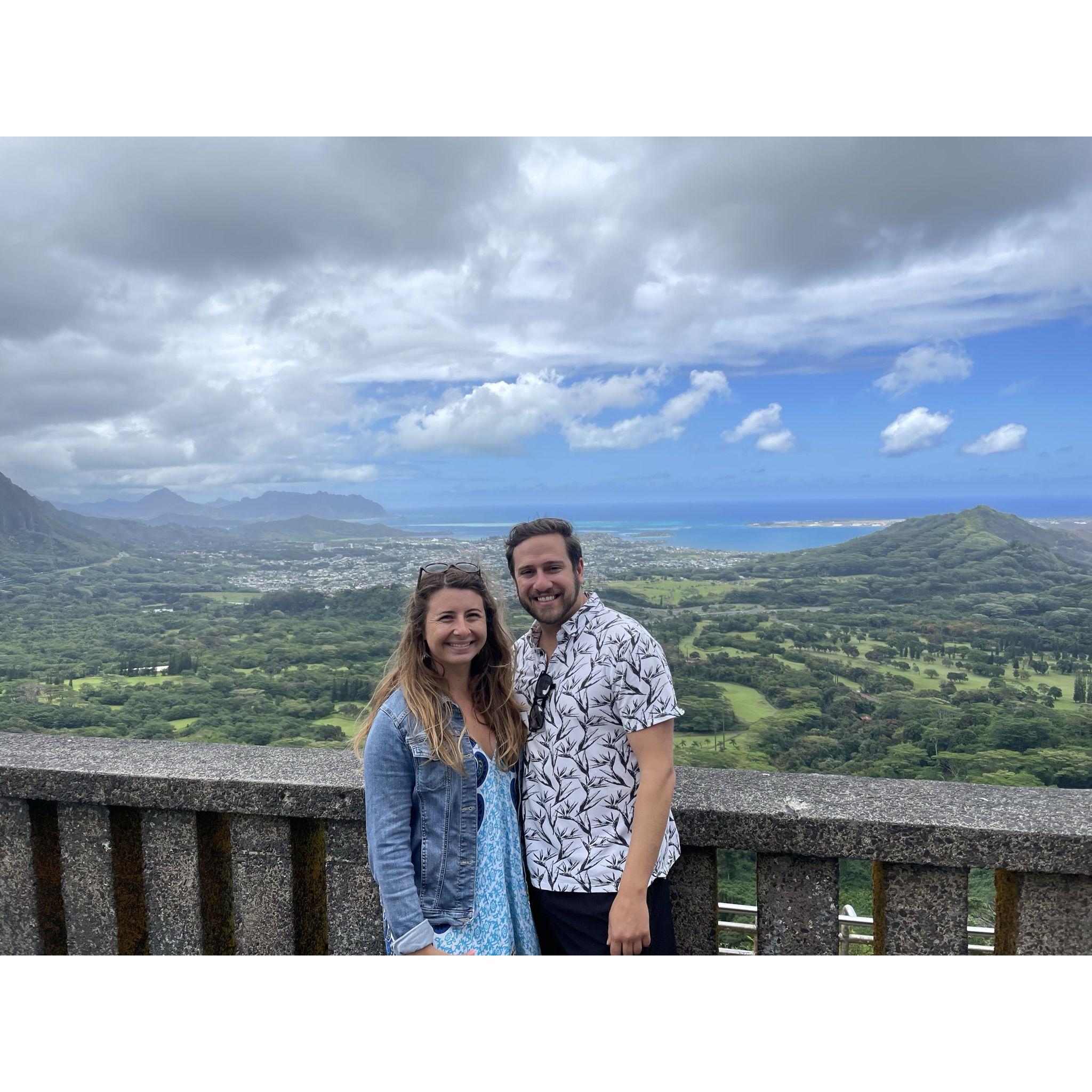 One of our many trips to Hawaii!