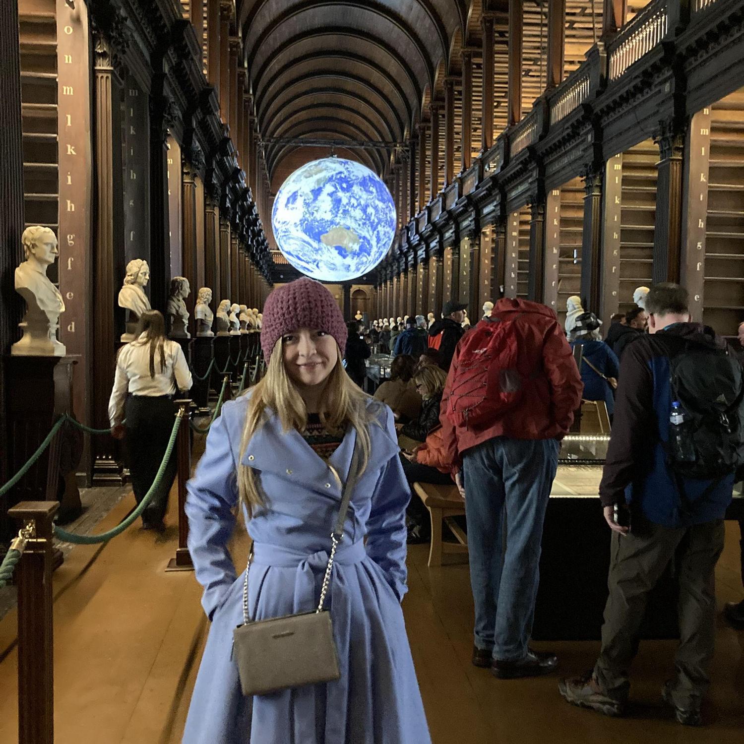 The Long Room at Trinity College, Dublin