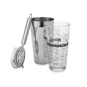 Libbey Glass - Libbey® 3-Piece Boston Cocktail Shaker Set