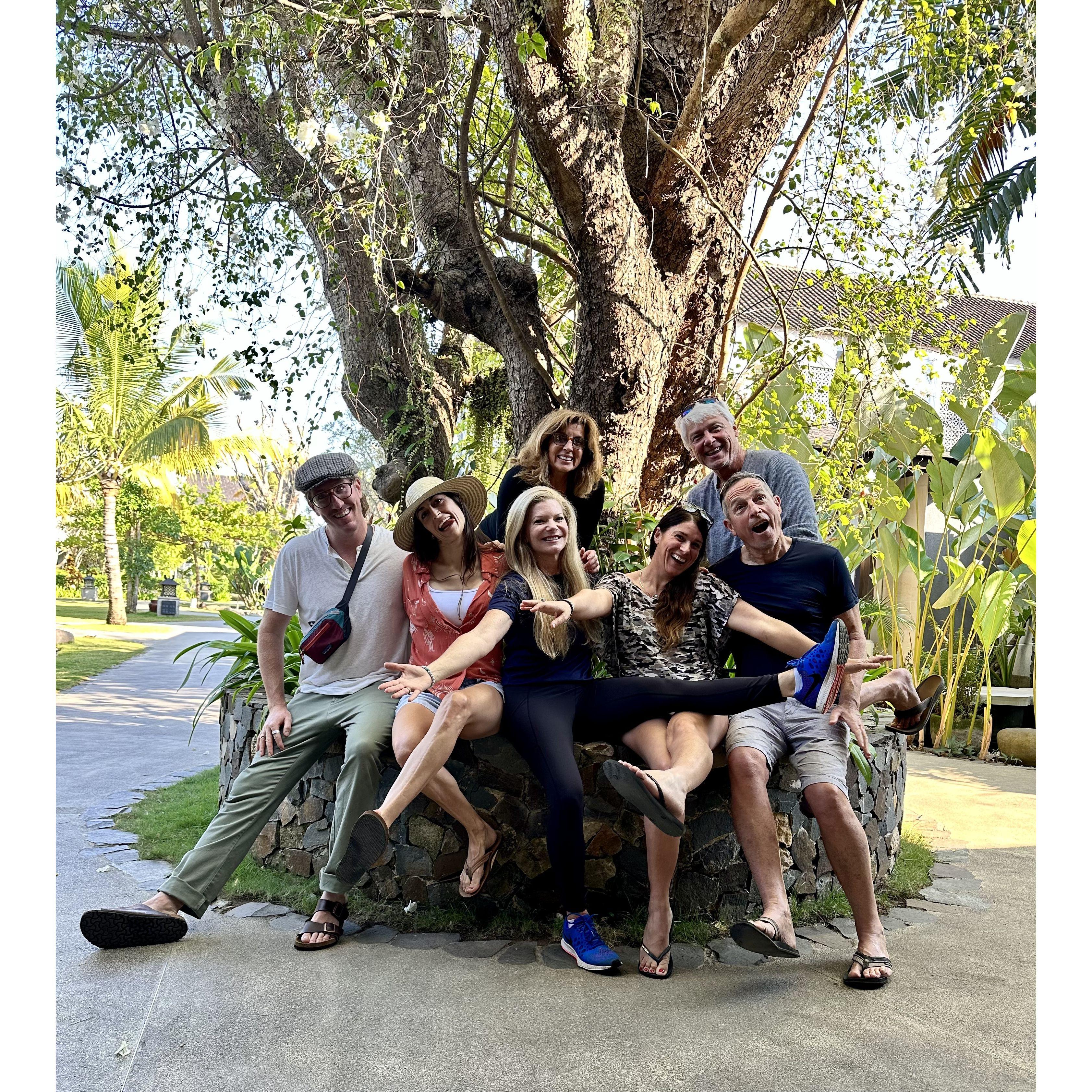 Silly times with our Indonesia travel crew.