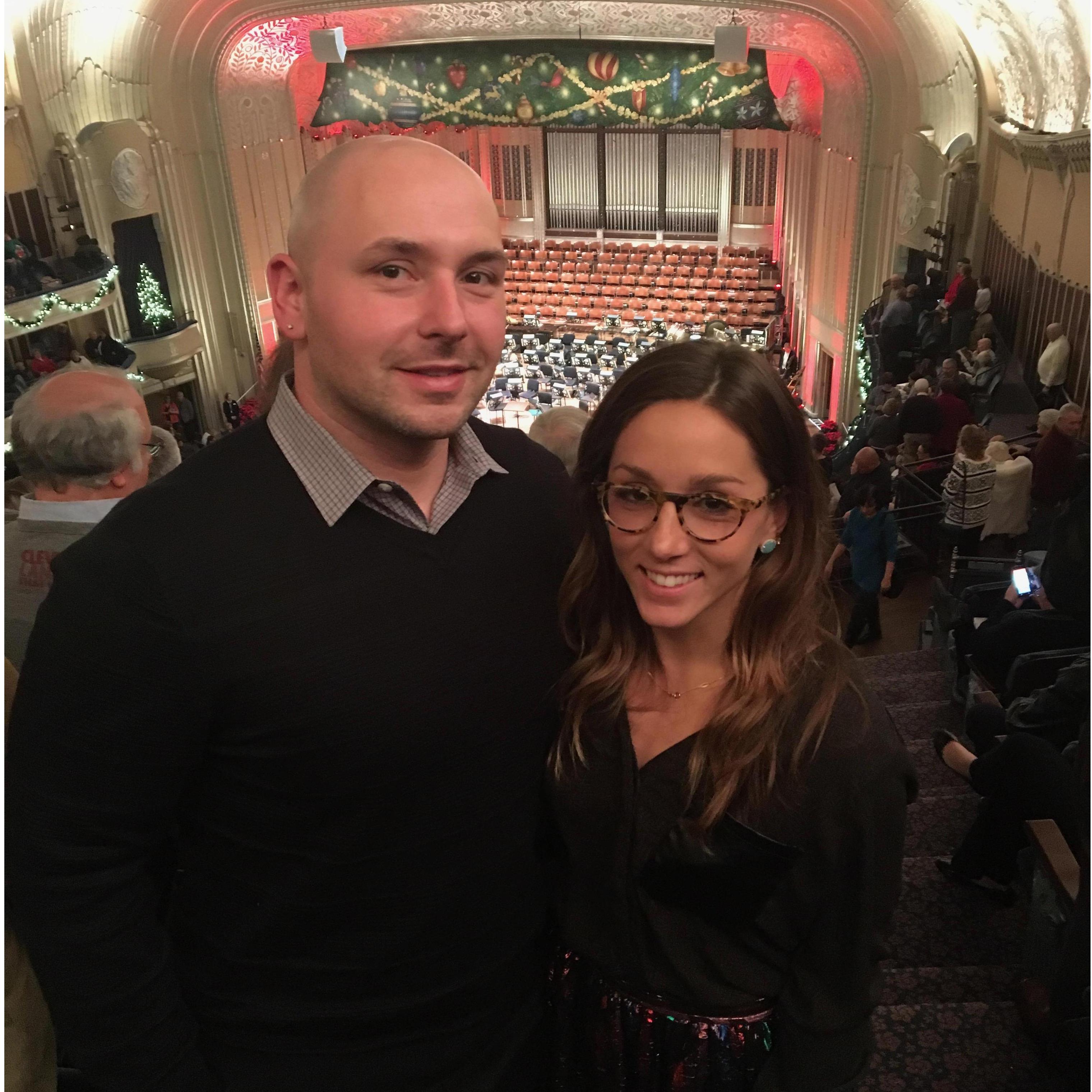 Christmas concert in Cleveland