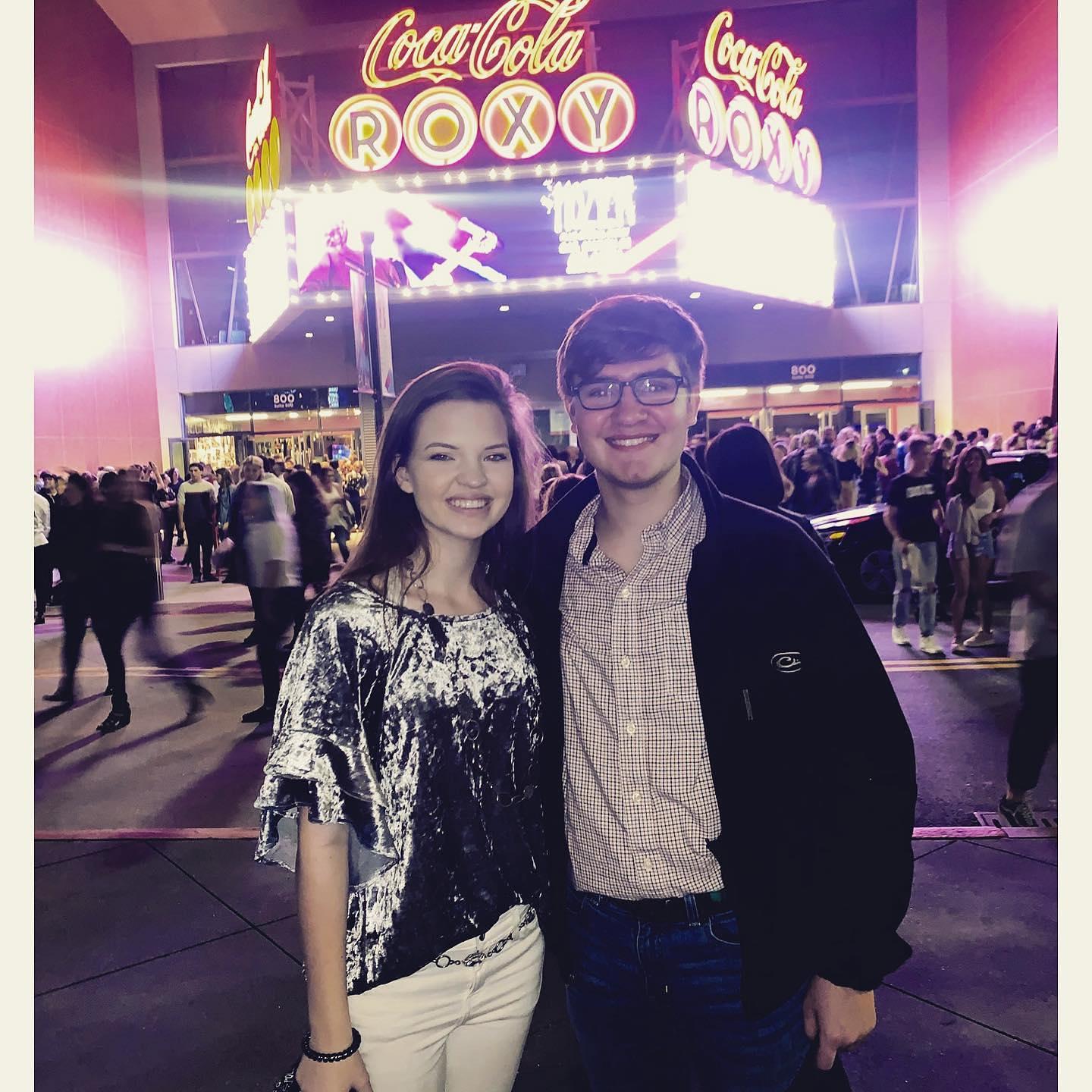 our first of many concerts together -Hozier