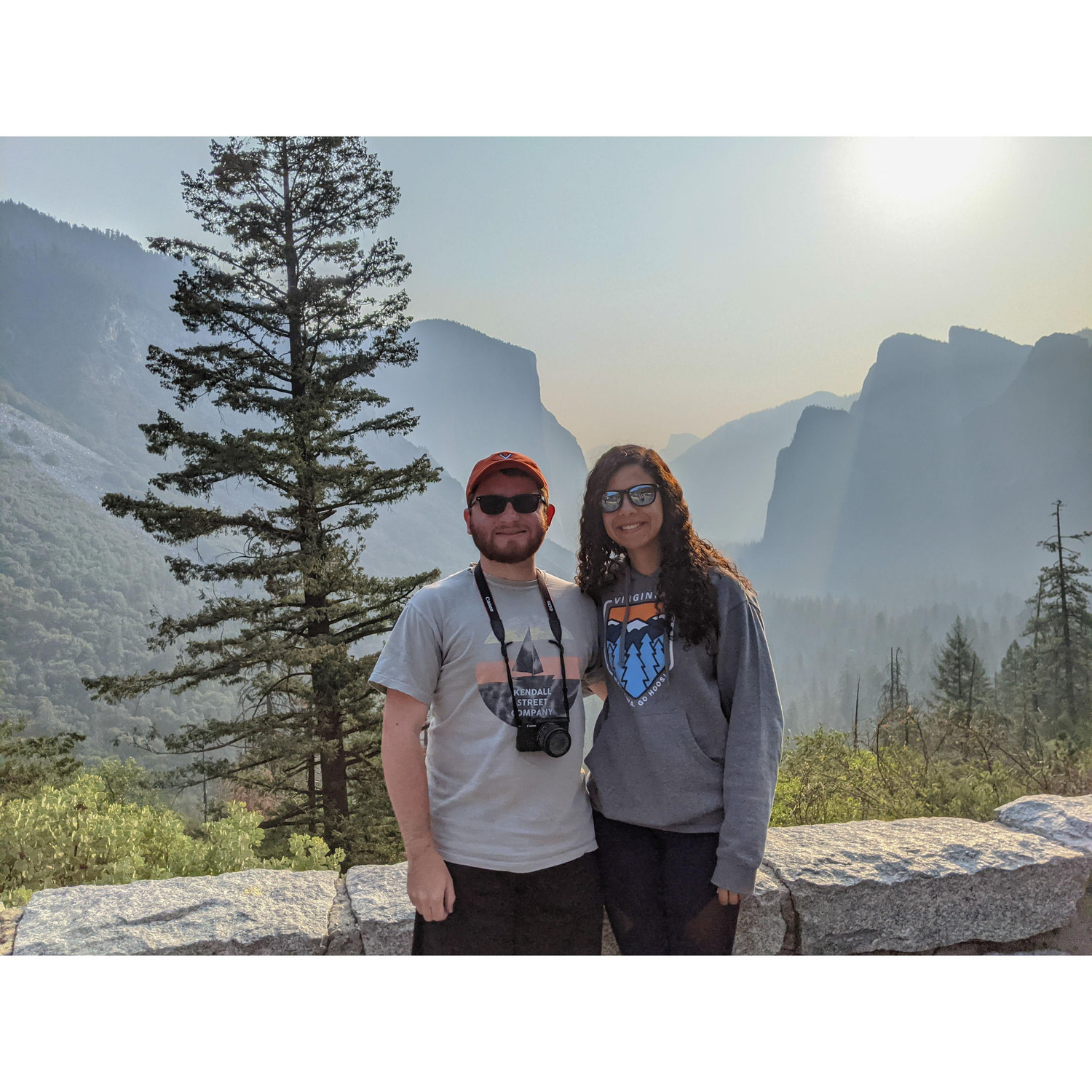 Yosemite National Park on our first big trip together!
