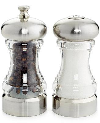 Acrylic 2-Pc. Salt & Pepper Mill Set