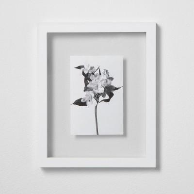 Thin Gallery Float Frame White 8"x10" - Made By Design™