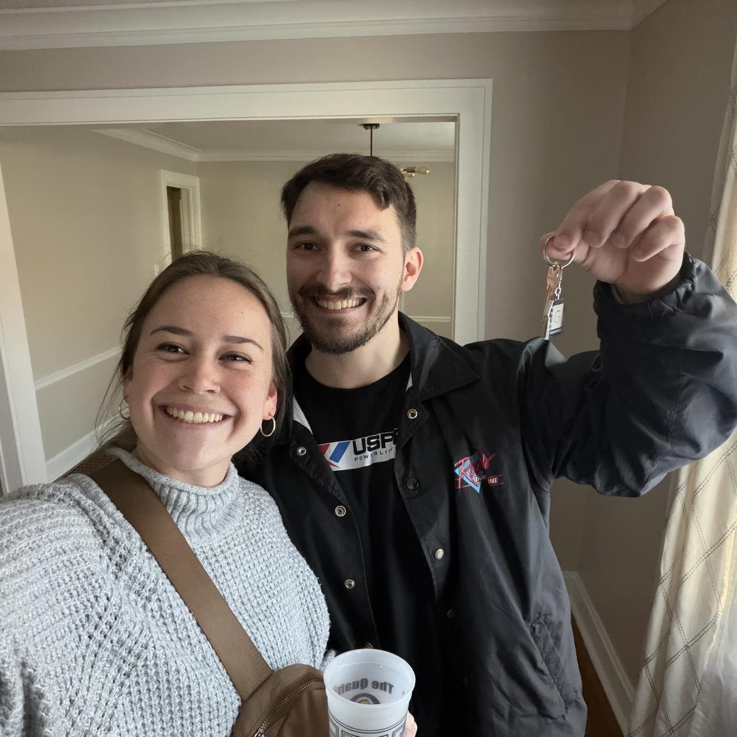 Got the keys to our new house! (11/7/25)