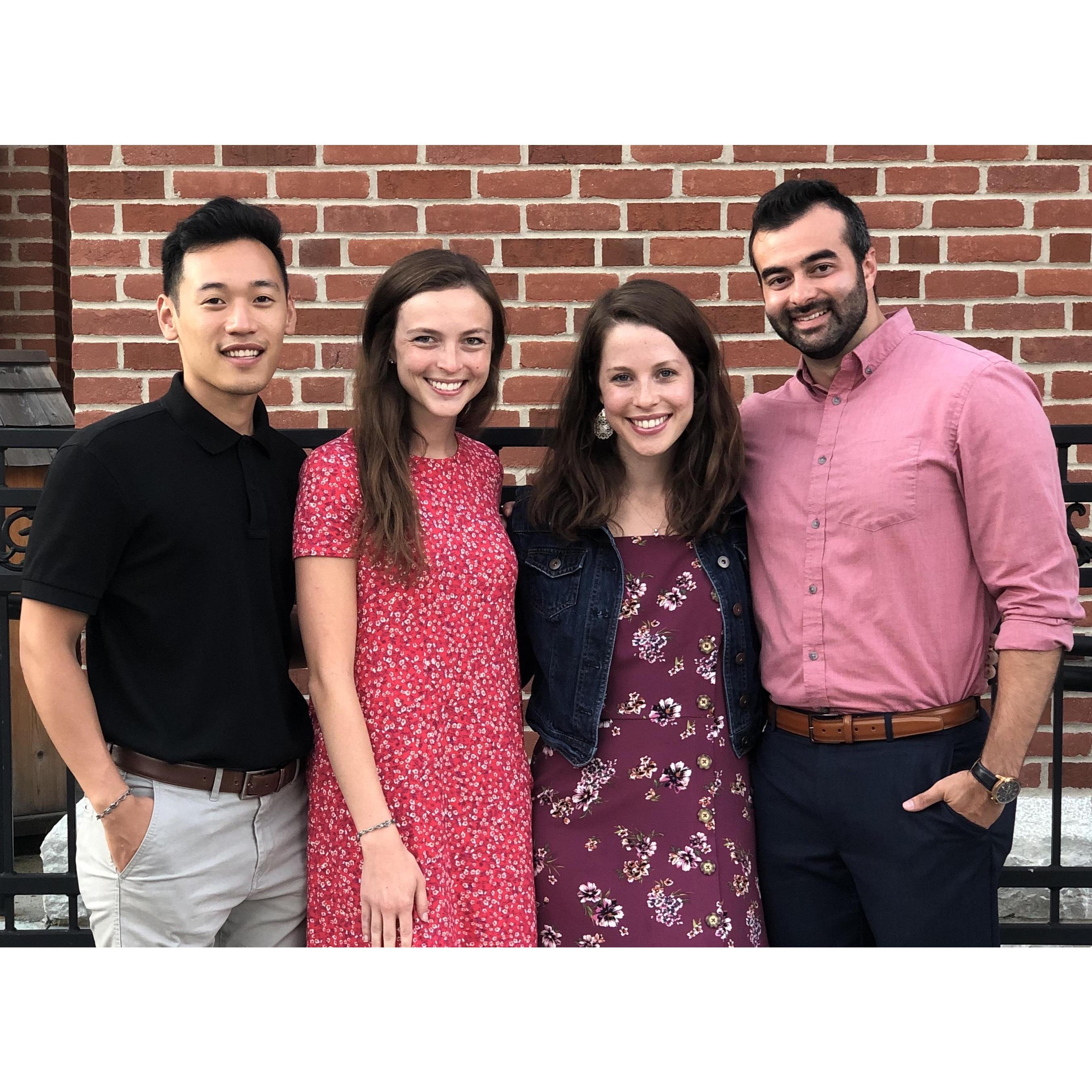 Our friends Brandon and Nicole (getting married May 1st!)
