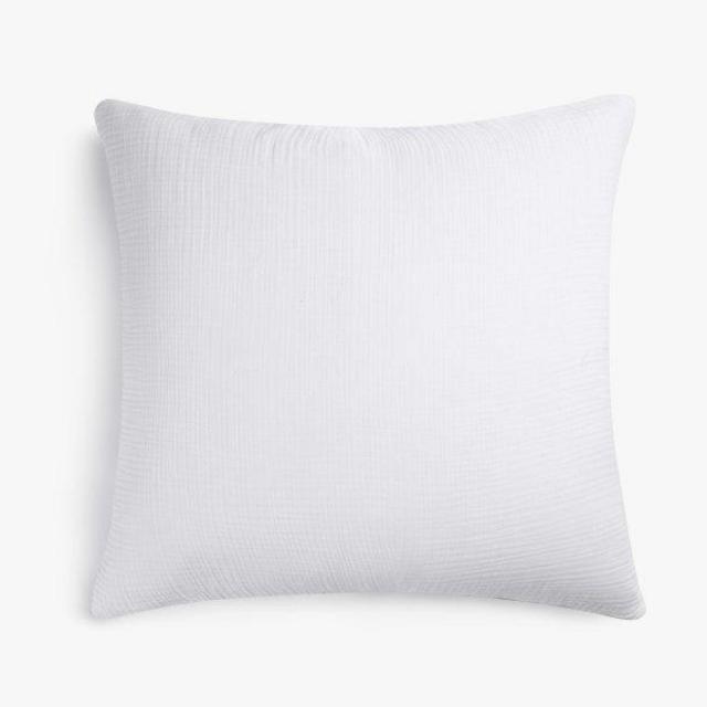Cloud Cotton Euro Sham - White
