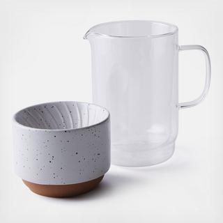 Koffie Pour Over 2-Piece Coffee Maker