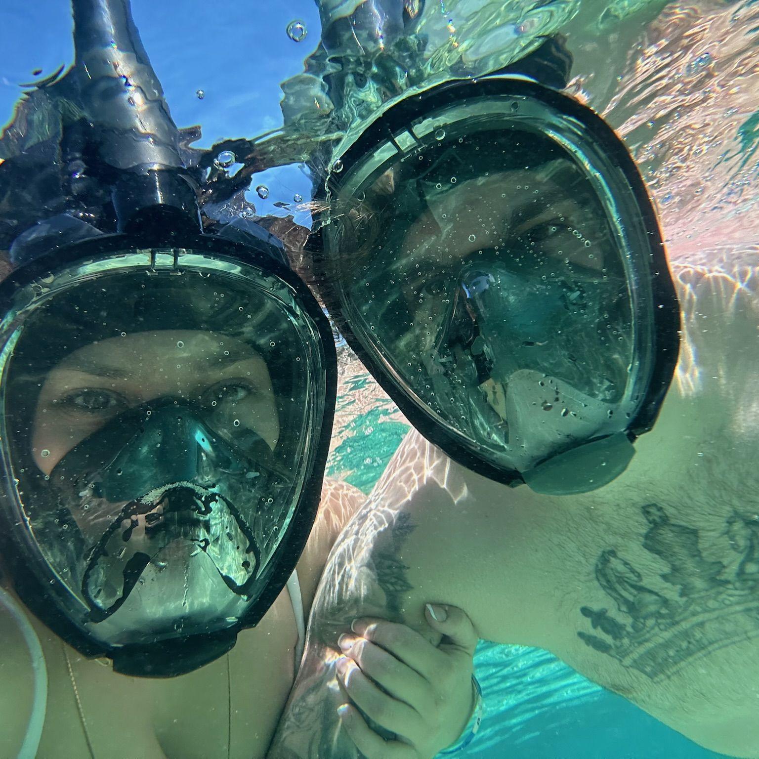 Snorkeling in San Juan