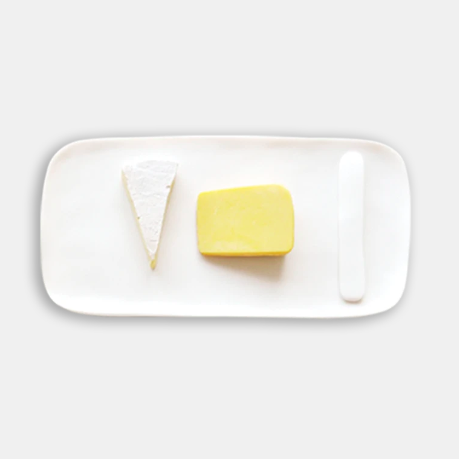 Tina Frey- Small Serving Board with Cheese Spreader