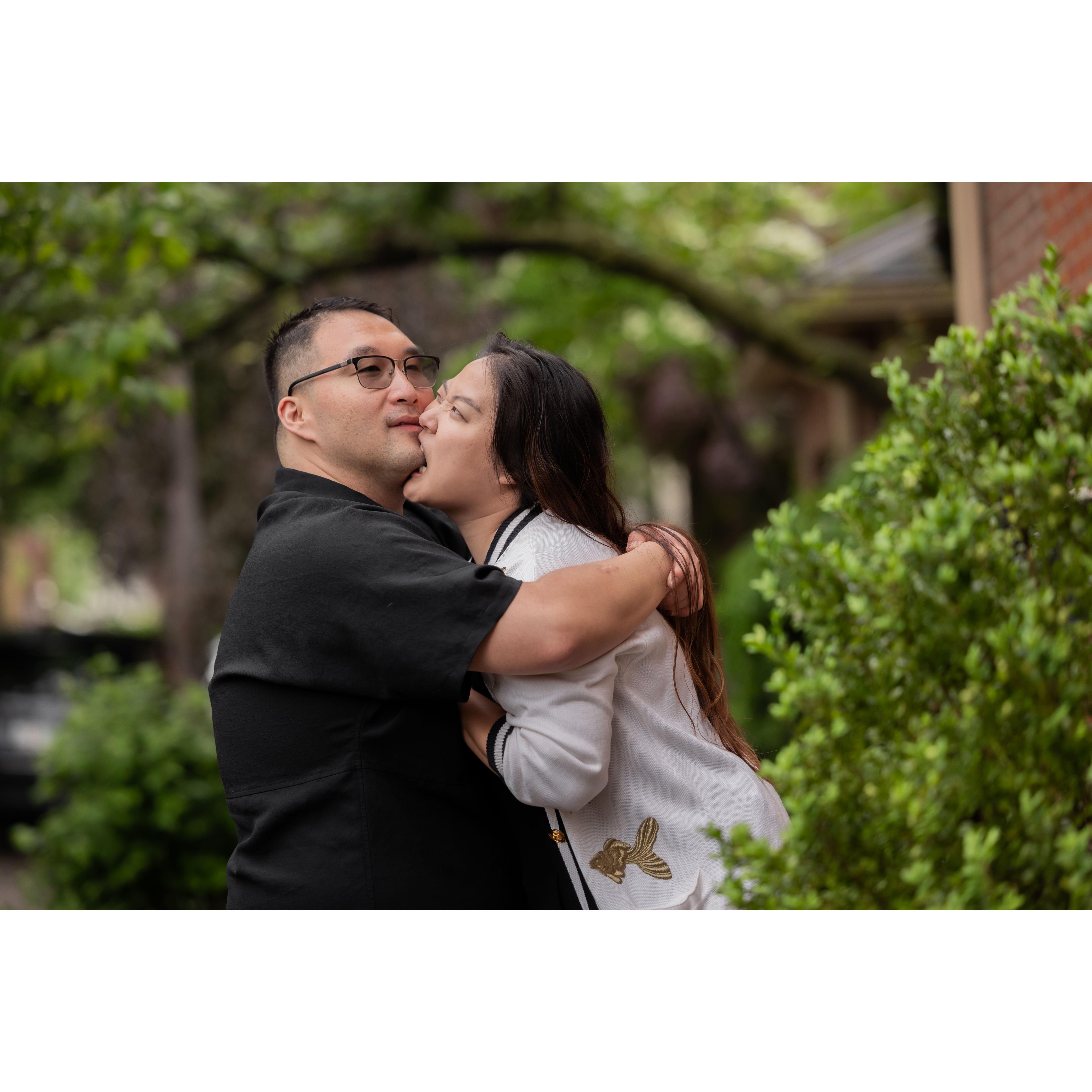 "Told ya I'd bite you."