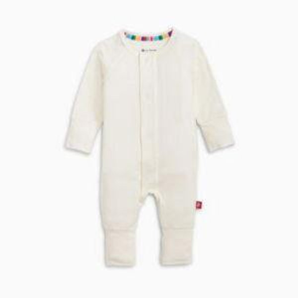 Magnetic Me Pointelle Magnetic Pajama, Egret