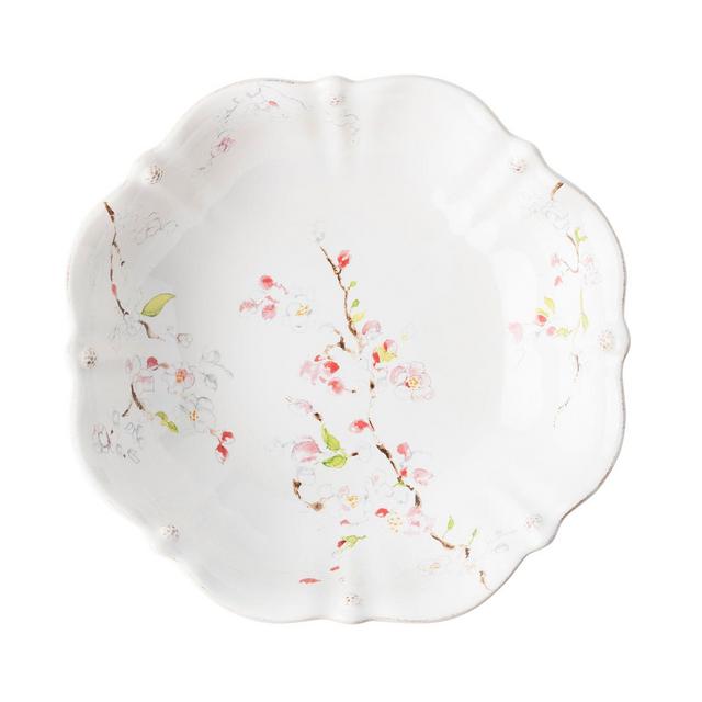 Juliska Berry & Thread Floral Sketch Cherry Blossom 13" Serving Bowl