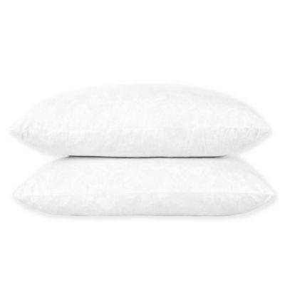 Puredown Feather 12-Inch x 20-Inch Pillow Insert in White (Set of 2)