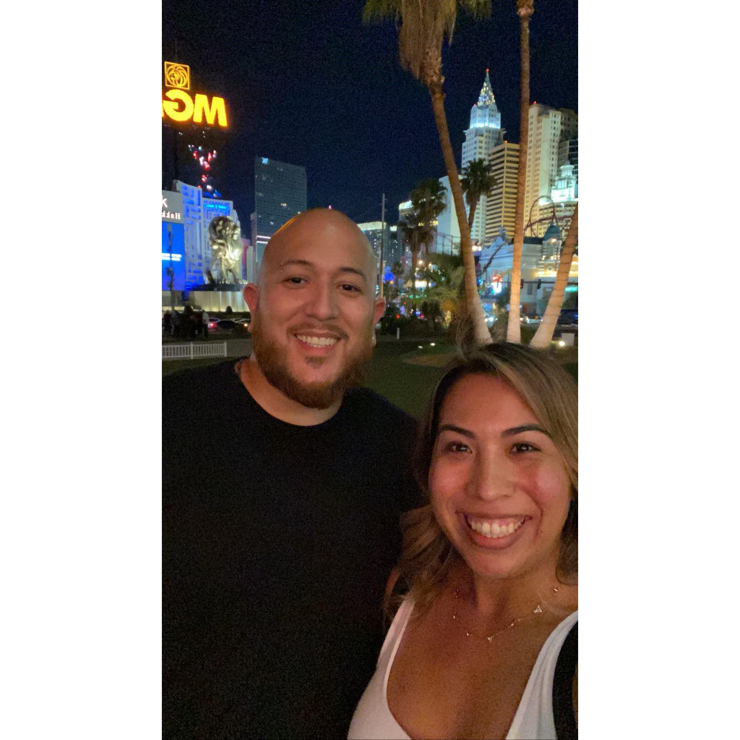 Birthday celebration in Vegas