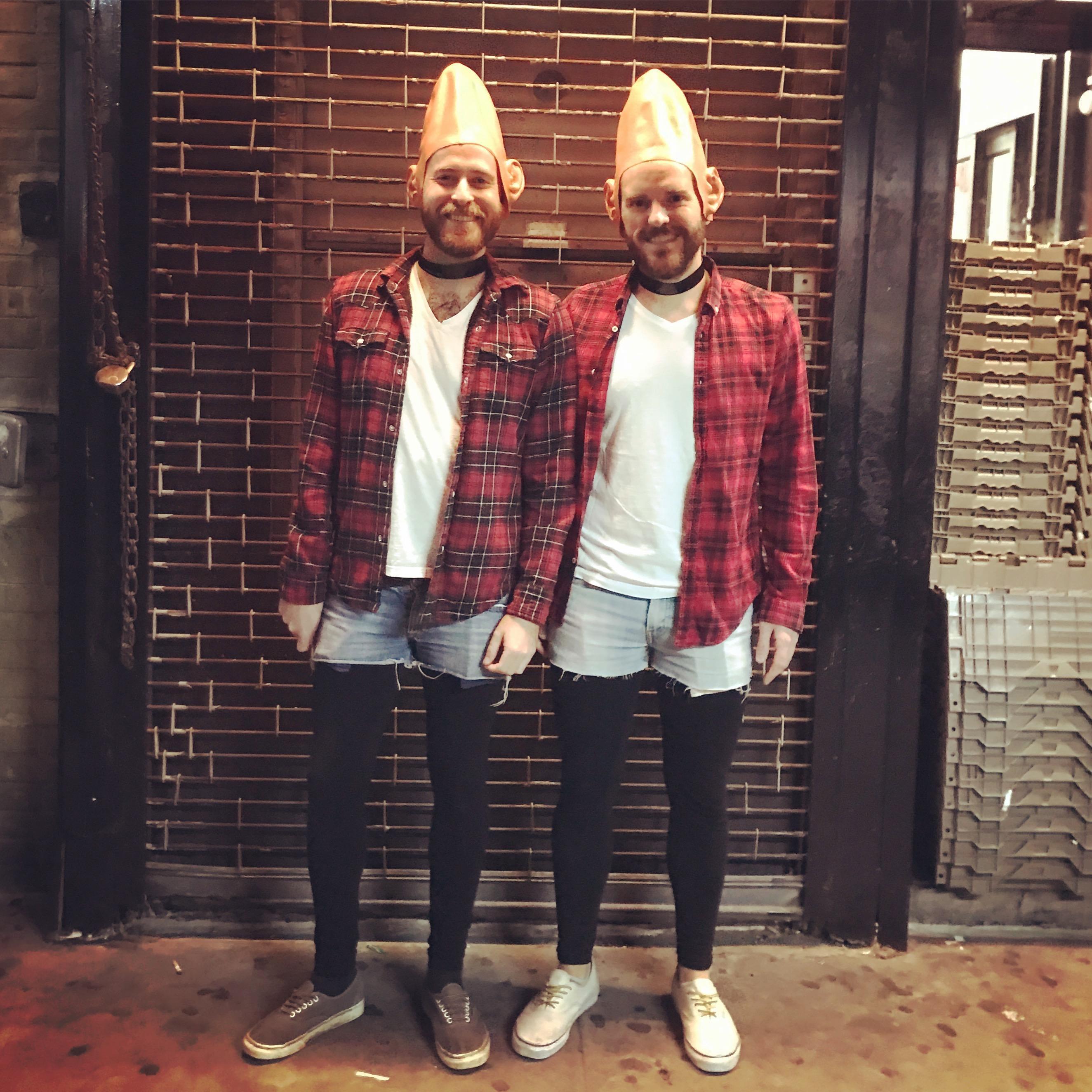 Connie Conehead, X2. Halloween 2018.