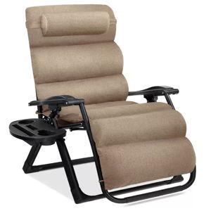 Best Choice Products - Oversized Zero Gravity Chair, Wheat