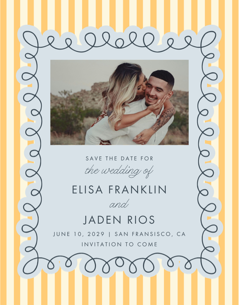 Imogen Portrait | Wine | Zola Save The Dates