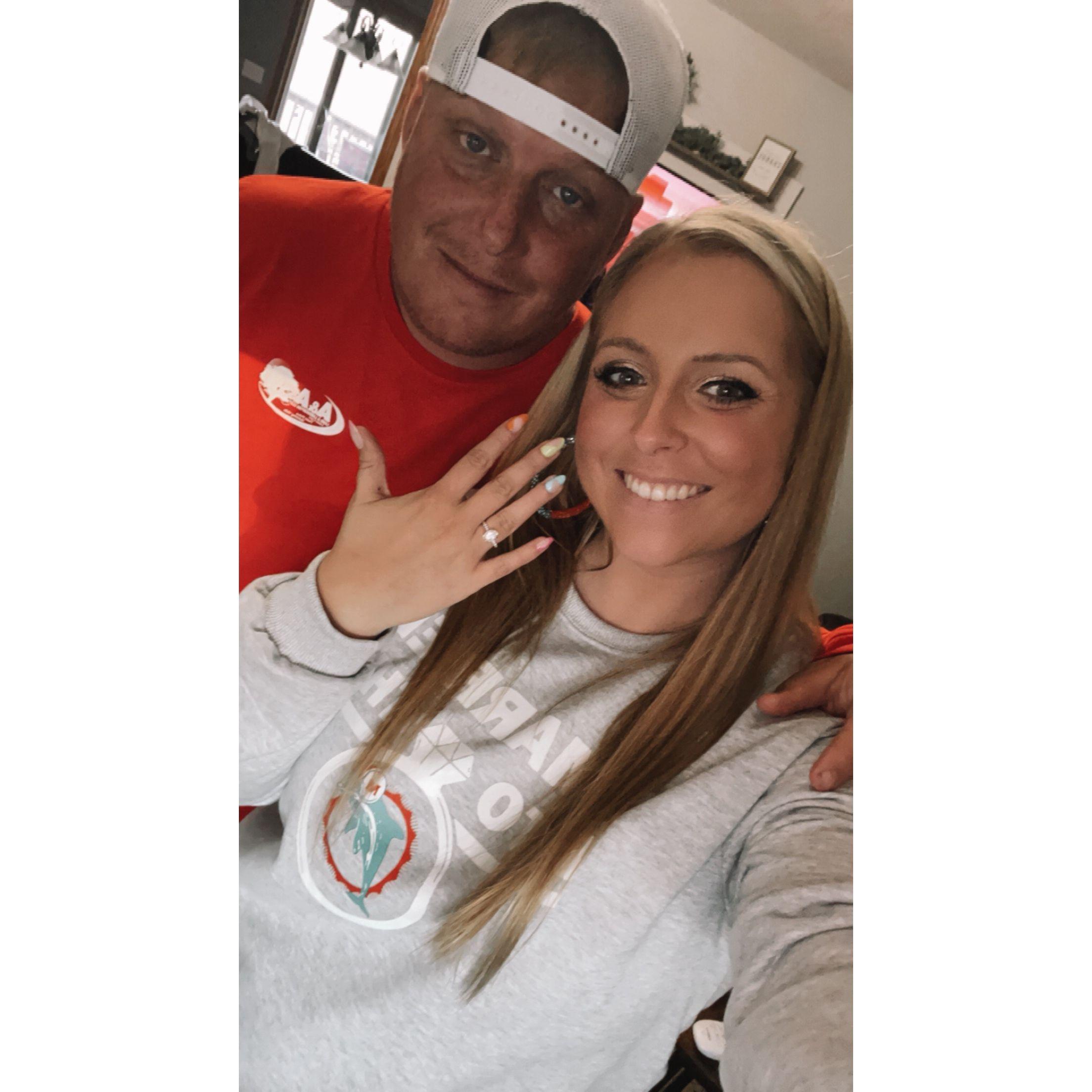 So happy to be engaged!!