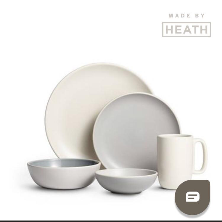 Heath Ceramics Cloudview Basic Dinnerware Set