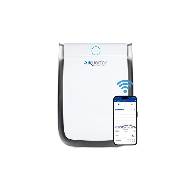 AIRDOCTOR 3500i SMART Air Purifier for Living Rooms & Bedrooms, 3 Stage Filtration with Pre-Filter, UltraHEPA, Carbon/VOC