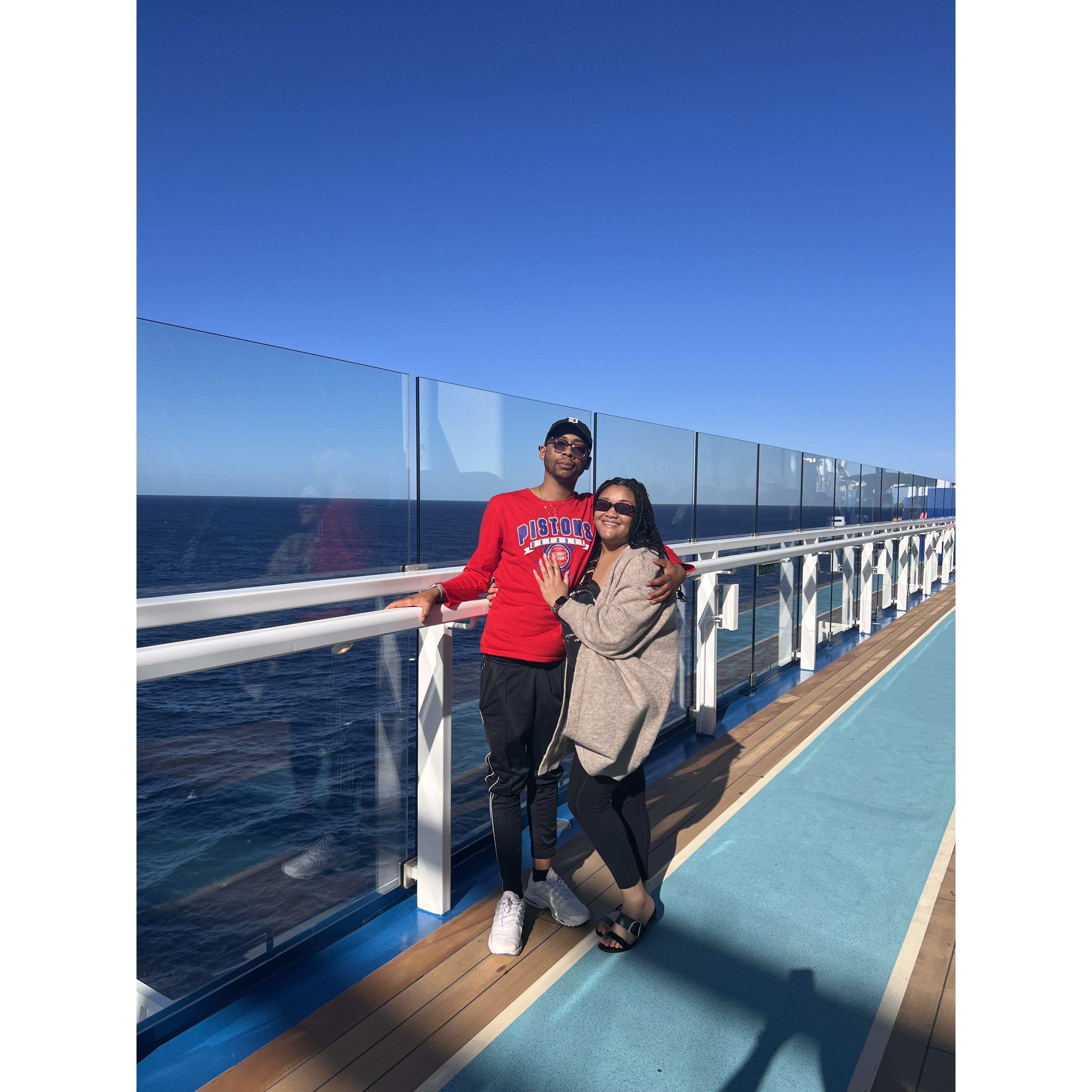 Our first cruise together!