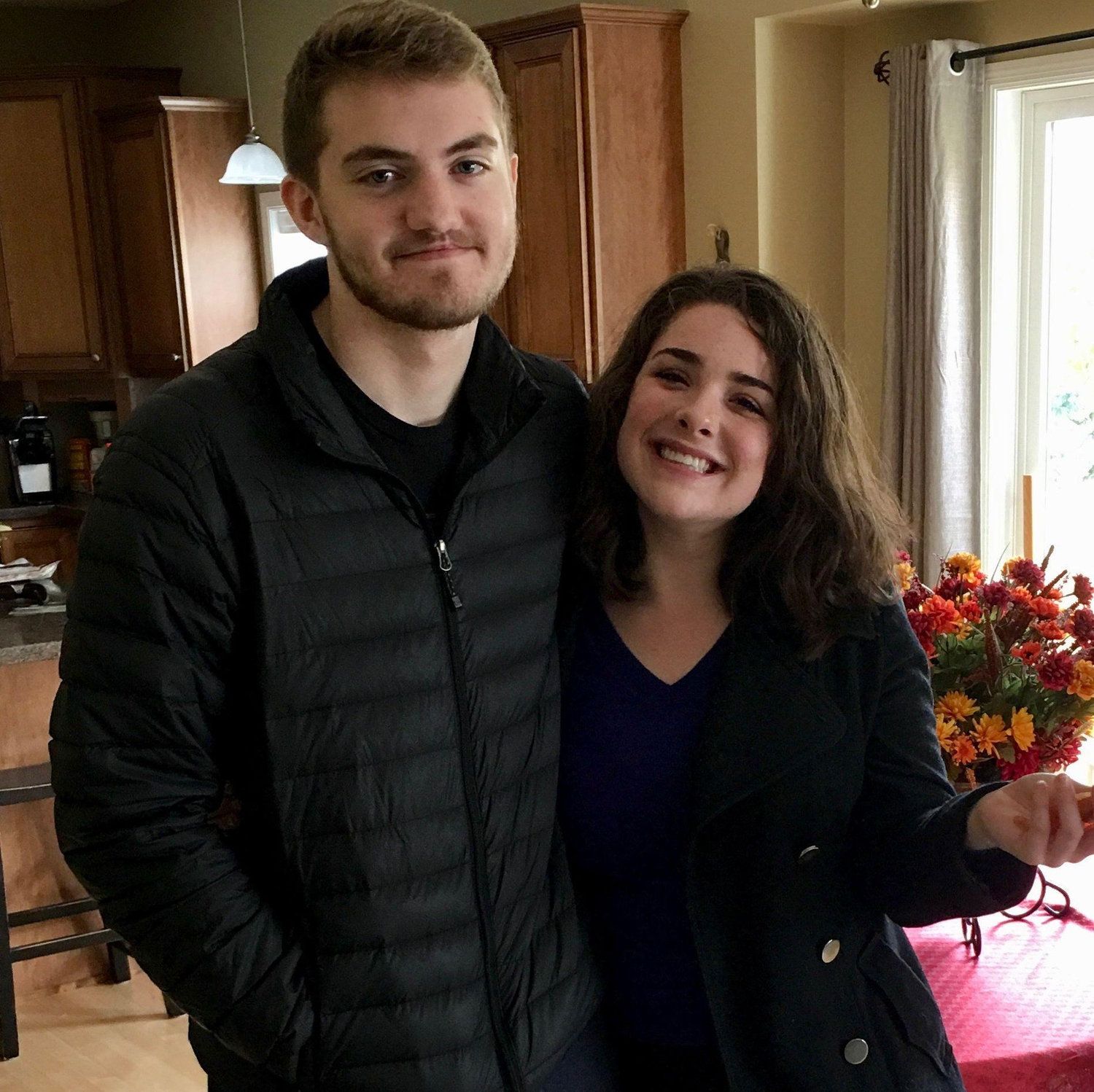 October 2018: Autumn and Jake believe this was taken during Jake's first visit back home when we started college. They did long distance for the first year and a half of their relationship.