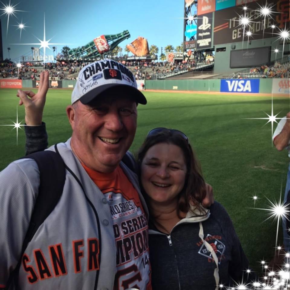 Now THIS was a great day. Got to meet several Giants players and stay the night in the city after the game. 9/17/18 #dontstopbelieving