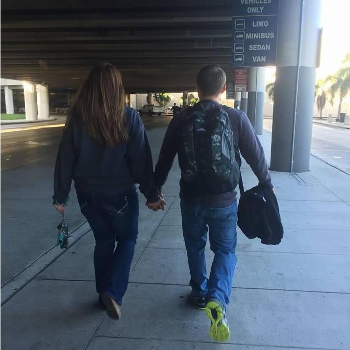 When Kyle left for the Navy