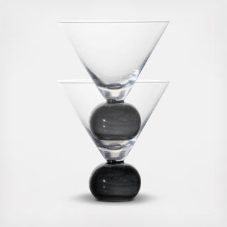 Spice Martini Glass, Set of 2