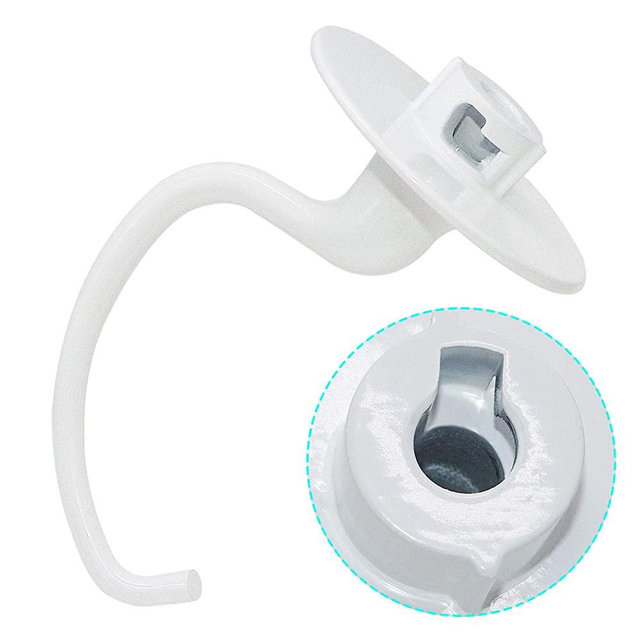 Appliancemate K5ADH Dough Hook Stainless Steel Coated For Mixer Compatible With Kenmore